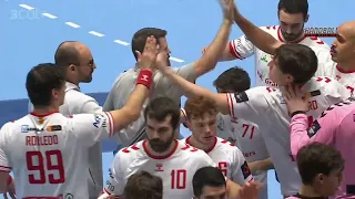 EHF European League 24/25. 1º Fase 4º Partido Grupo B. Bjerringbro-Silkeborg vs. F. BM. Granollers